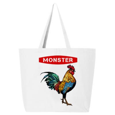 Monster Cock Gift Funny Big Dick Energy Gift 25L Jumbo Tote