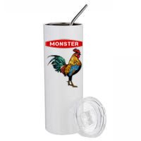 Monster Cock Gift Funny Big Dick Energy Gift Stainless Steel Tumbler