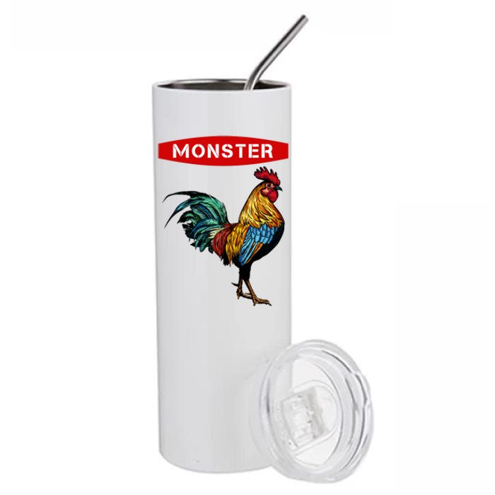 Monster Cock Gift Funny Big Dick Energy Gift Stainless Steel Tumbler