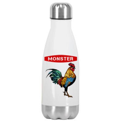 Monster Cock Gift Funny Big Dick Energy Gift Stainless Steel Insulated Water Bottle