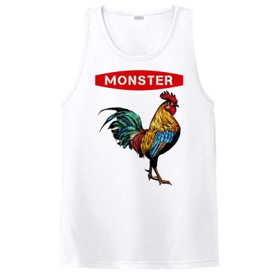 Monster Cock Gift Funny Big Dick Energy Gift PosiCharge Competitor Tank