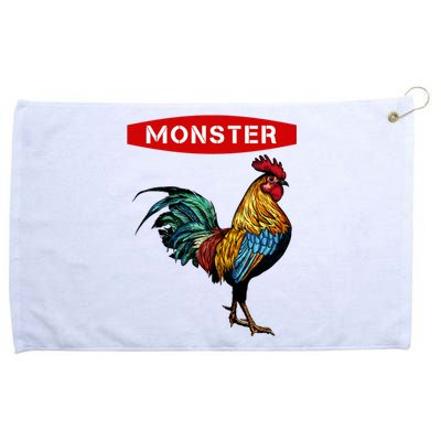 Monster Cock Gift Funny Big Dick Energy Gift Grommeted Golf Towel