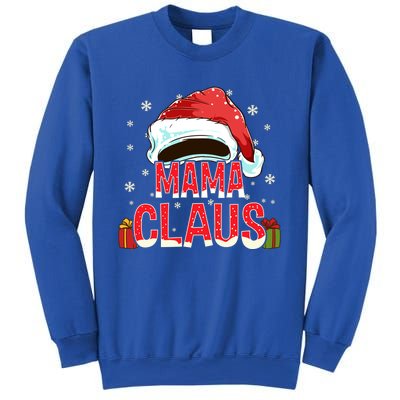 Mama Claus Group Funny Gift Matching Family Christmas Meaningful Gift Sweatshirt