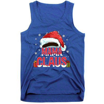 Mama Claus Group Funny Gift Matching Family Christmas Meaningful Gift Tank Top