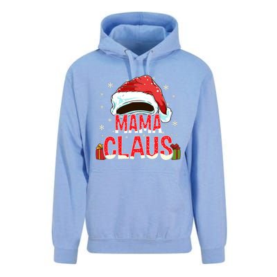 Mama Claus Group Funny Gift Matching Family Christmas Meaningful Gift Unisex Surf Hoodie