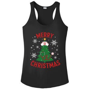 Merry Christmas Gift Ladies PosiCharge Competitor Racerback Tank