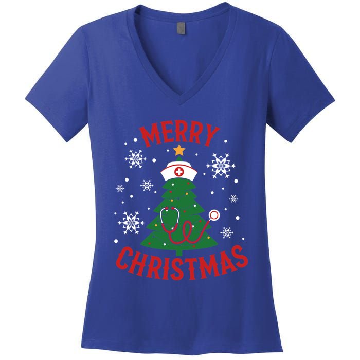 Merry Christmas Gift Women's V-Neck T-Shirt