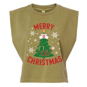 Merry Christmas Gift Garment-Dyed Women's Muscle Tee