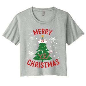 Merry Christmas Gift Women's Crop Top Tee