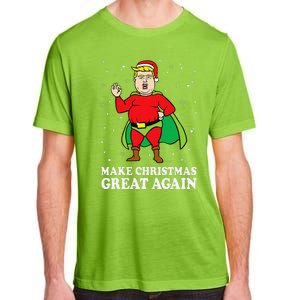 Make Christmas Great Again Ugly Xmas Donald Trump Parody Adult ChromaSoft Performance T-Shirt