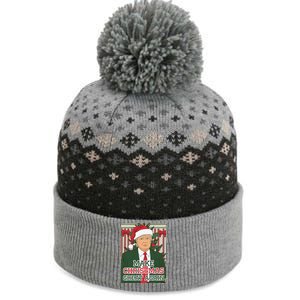 Make Christmas Great Again Trump Santa Trump Christmas The Baniff Cuffed Pom Beanie