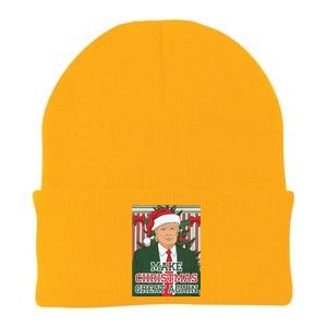 Make Christmas Great Again Trump Santa Trump Christmas Knit Cap Winter Beanie