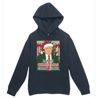 Make Christmas Great Again Trump Santa Trump Christmas Urban Pullover Hoodie