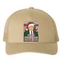 Make Christmas Great Again Trump Santa Trump Christmas Yupoong Adult 5-Panel Trucker Hat