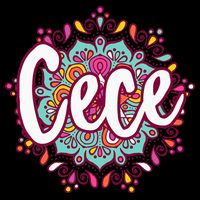 Mandala Cece  Grandma Christmas Birthday Mothers Day Long Sleeve Shirt
