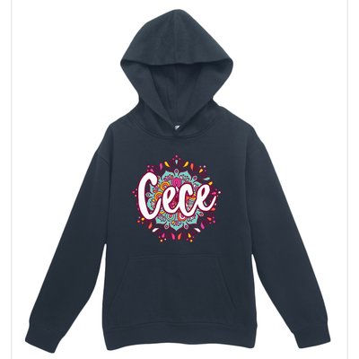 Mandala Cece  Grandma Christmas Birthday Mothers Day Urban Pullover Hoodie