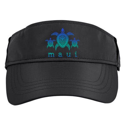 Maui Cool Gift Hawaii Sea Turtles Hawaiian Scuba Diving Souvenir Funny Gift Adult Drive Performance Visor