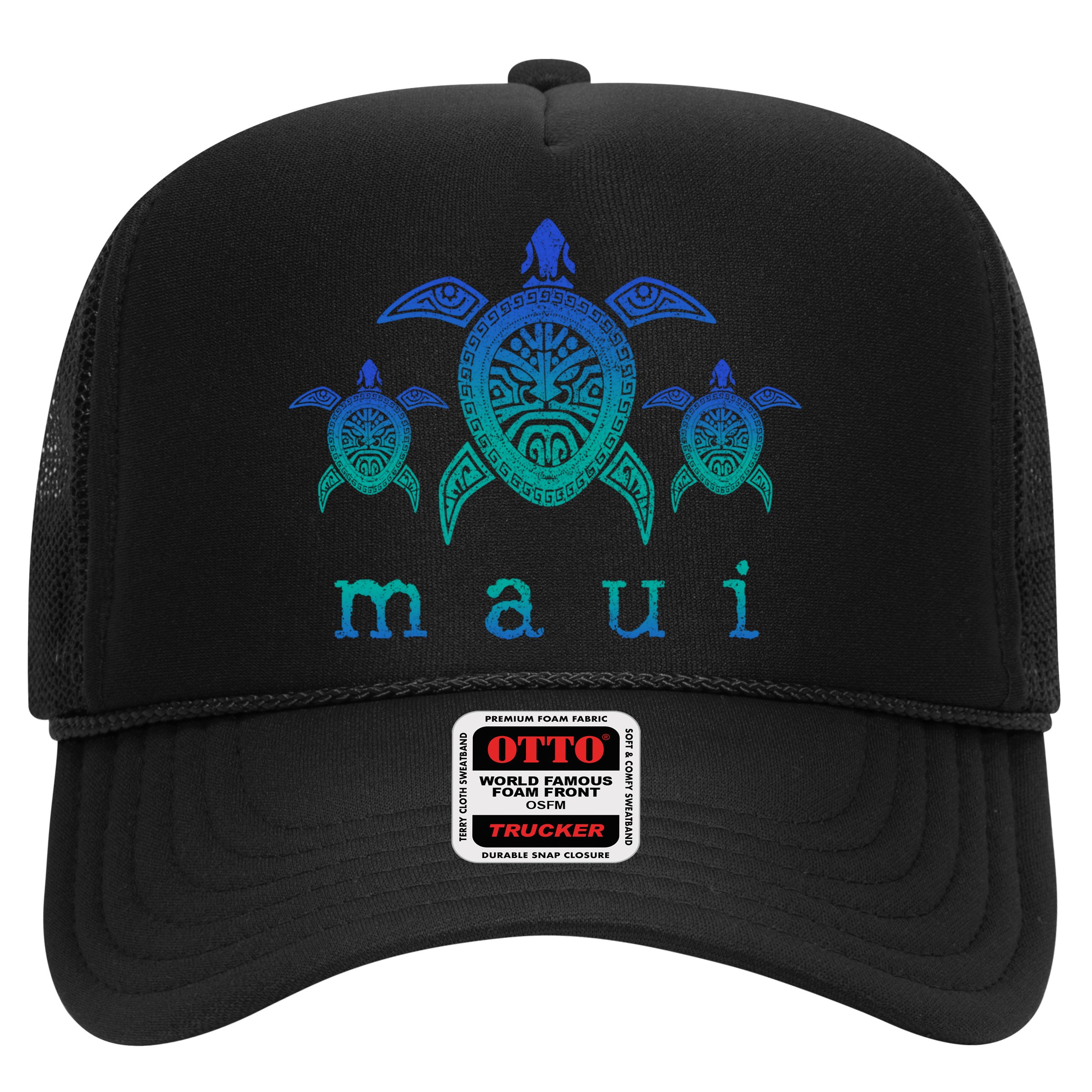 Maui Cool Gift Hawaii Sea Turtles Hawaiian Scuba Diving Souvenir Funny Gift Hat