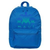 Maui Cool Gift Hawaii Sea Turtles Hawaiian Scuba Diving Souvenir Funny Gift 16 in Basic Backpack