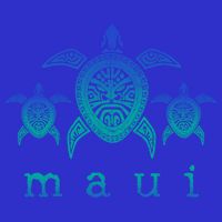 Maui Cool Gift Hawaii Sea Turtles Hawaiian Scuba Diving Souvenir Funny Gift 16 in Basic Backpack