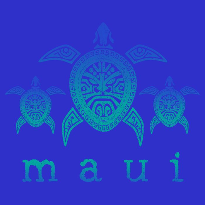 Maui Cool Gift Hawaii Sea Turtles Hawaiian Scuba Diving Souvenir Funny Gift 16 in Basic Backpack