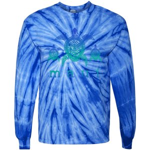 Maui Cool Gift Hawaii Sea Turtles Hawaiian Scuba Diving Souvenir Funny Gift Tie-Dye Long Sleeve Shirt