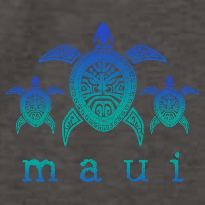 Maui Cool Gift Hawaii Sea Turtles Hawaiian Scuba Diving Souvenir Funny Gift Vector Backpack