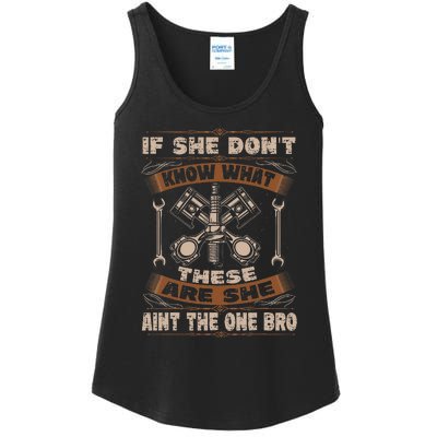 Mechanic Car Guy Auto Tuning Ladies Essential Tank