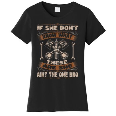 Mechanic Car Guy Auto Tuning Women's T-Shirt