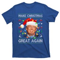 Make Christmas Great Again Funny Trump Ugly Christmas Gift T-Shirt