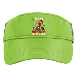 Make Christmas Great Again Funny Christmas Pajamas Gift Adult Drive Performance Visor