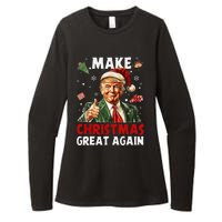 Make Christmas Great Again Funny Christmas Pajamas Gift Womens CVC Long Sleeve Shirt