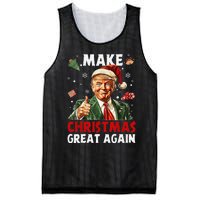 Make Christmas Great Again Funny Christmas Pajamas Gift Mesh Reversible Basketball Jersey Tank