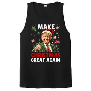 Make Christmas Great Again Funny Christmas Pajamas Gift PosiCharge Competitor Tank