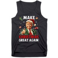 Make Christmas Great Again Funny Christmas Pajamas Gift Tank Top