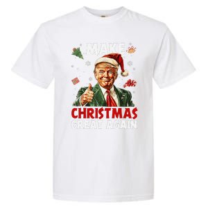 Make Christmas Great Again Funny Christmas Pajamas Gift Garment-Dyed Heavyweight T-Shirt