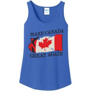 Make Canada Great Again Design Funny Canadian Flag Mcga Meaningful Gift Ladies Essential Tank