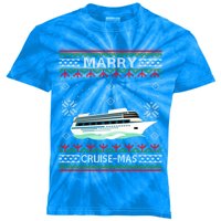 Merry Cruisecool Giftmas Funny Christmas Cruise Ship Vacation Funny Gift Cute Gi Kids Tie-Dye T-Shirt