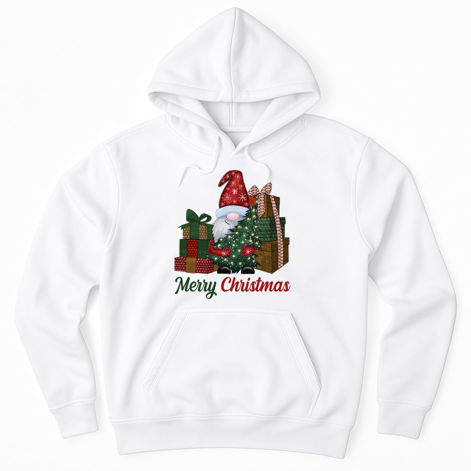 Merry Christmas Gnome Festive Holiday Gift Hoodie