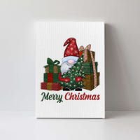 Merry Christmas Gnome Festive Holiday Gift Canvas