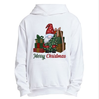 Merry Christmas Gnome Festive Holiday Gift Urban Pullover Hoodie