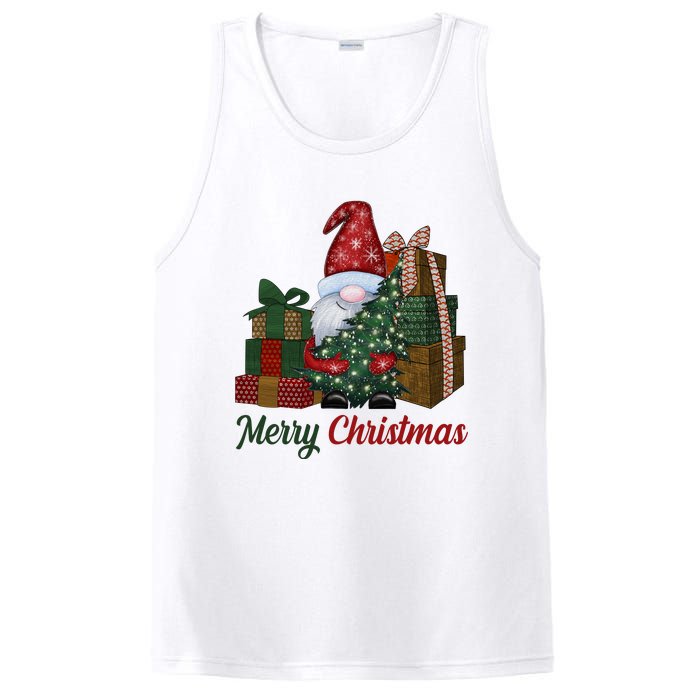 Merry Christmas Gnome Festive Holiday Gift PosiCharge Competitor Tank