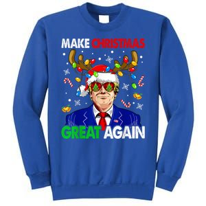 Make Christmas Great Again Funny Trump Ugly Christmas Sweatshirt