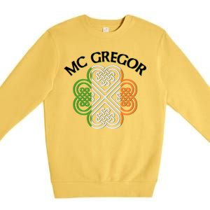 McGregor Irish Flag Celtic Knot Premium Crewneck Sweatshirt