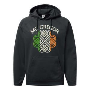 McGregor Irish Flag Celtic Knot Performance Fleece Hoodie