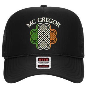 McGregor Irish Flag Celtic Knot High Crown Mesh Back Trucker Hat