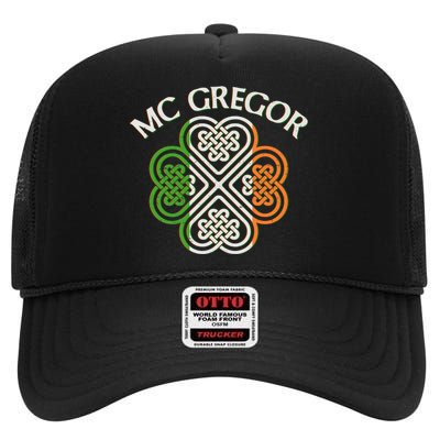 McGregor Irish Flag Celtic Knot High Crown Mesh Back Trucker Hat