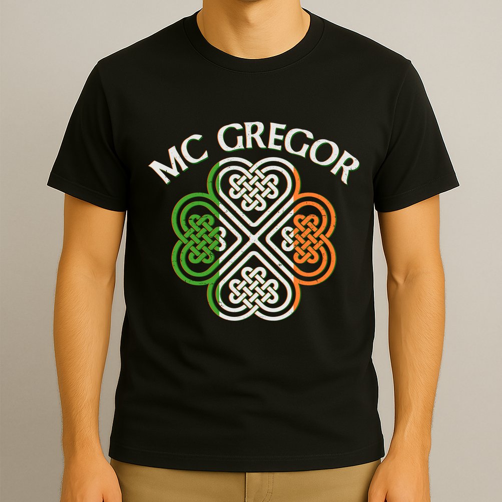 McGregor Irish Flag Celtic Knot T-Shirt