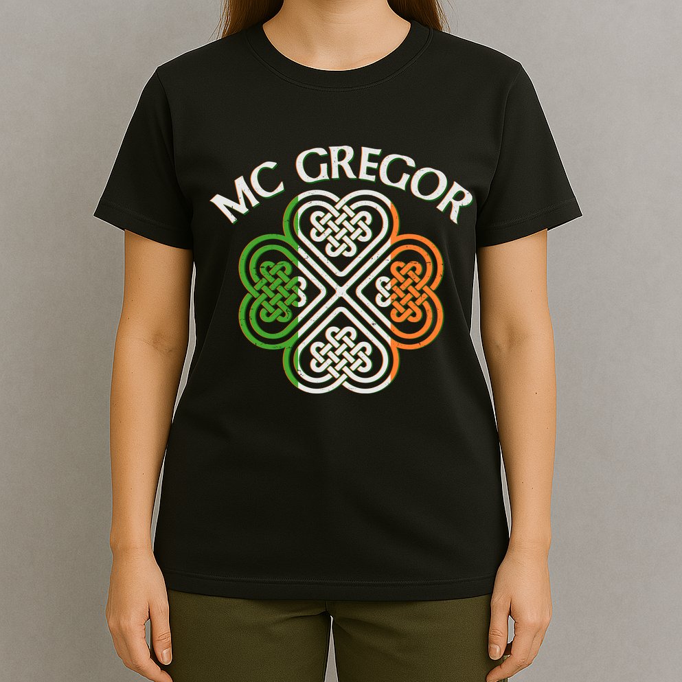 McGregor Irish Flag Celtic Knot T-Shirt