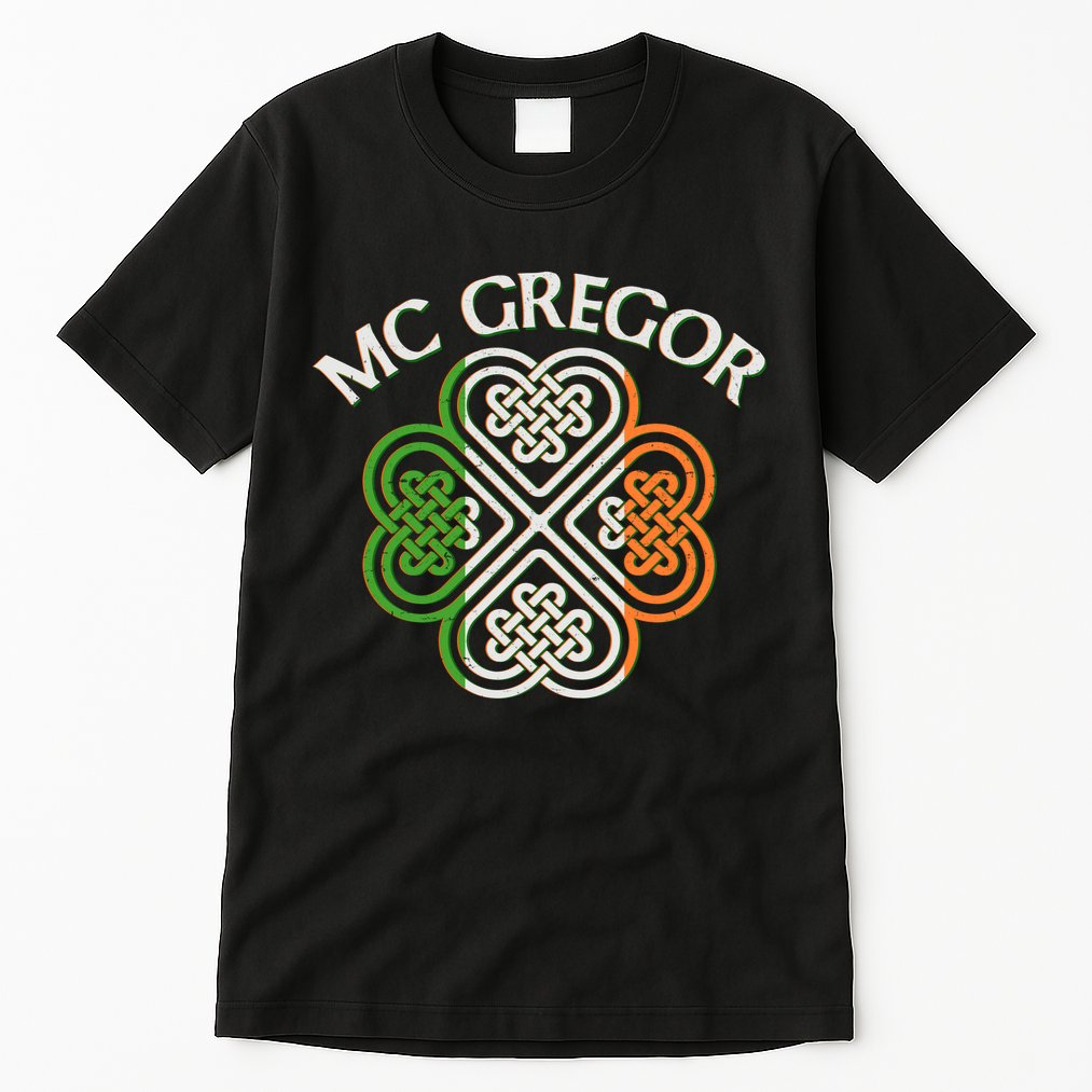 McGregor Irish Flag Celtic Knot Tall T-Shirt